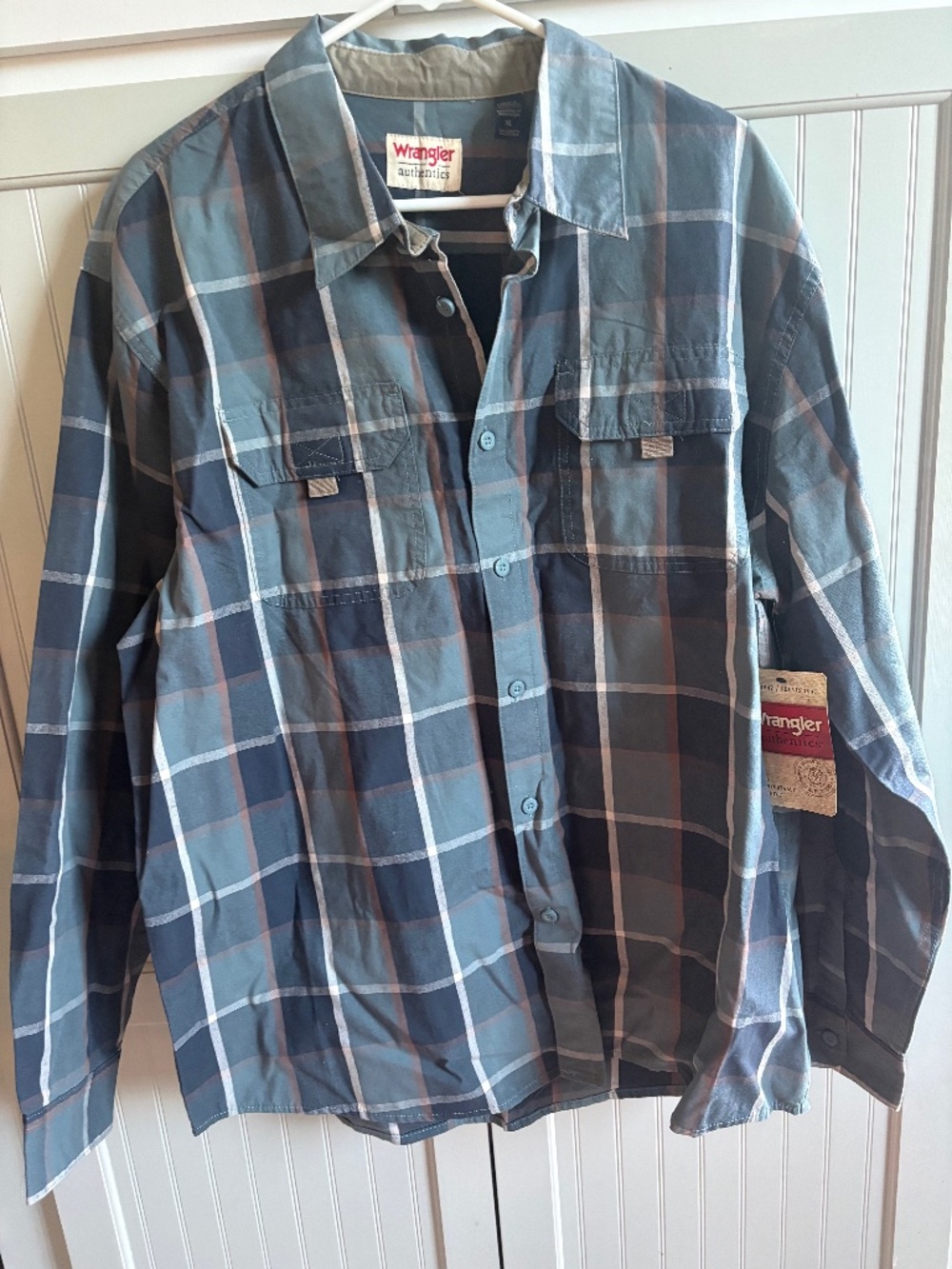 wrangler mens shirt size xl new with tag